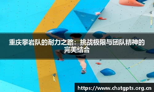 重庆攀岩队的耐力之路：挑战极限与团队精神的完美结合